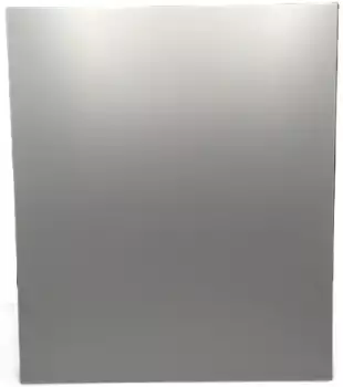 Alublech silber natur eloxiert